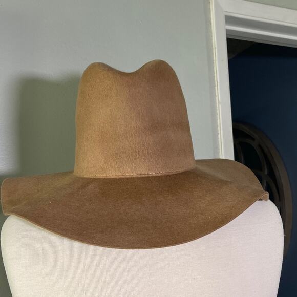Brixton Tan Women's Felt Hat - Picture 4 of 5